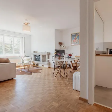 Cozy, Calme, Ski-in Et Ski-out アパート *