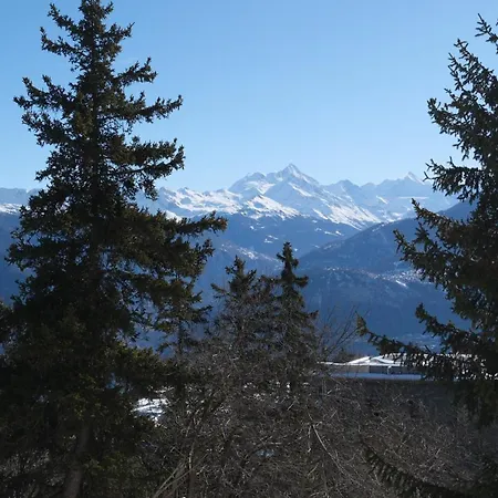 Daire Cozy, Calme, Ski-in Et Ski-out Crans-Montana